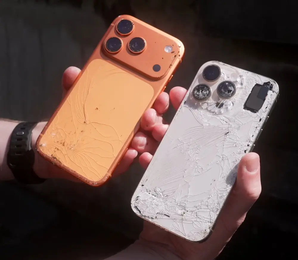 apple iphone 17 pro drop test a9