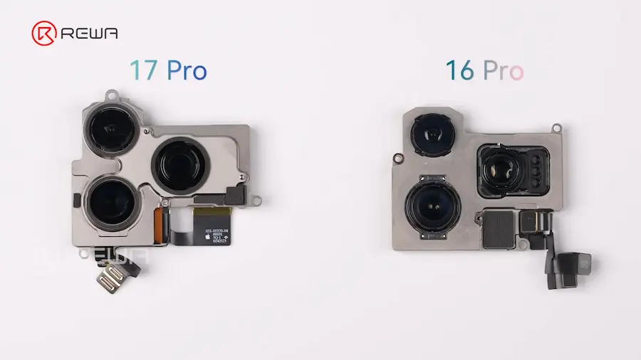 相機系統與Face ID模組變動