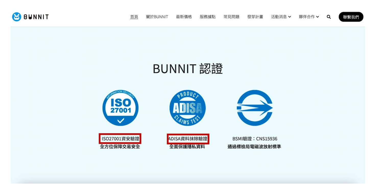 Bunnit 資訊安全：舊機資料零外流