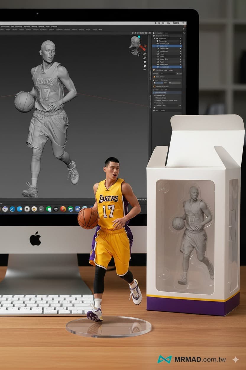 如何用Google Gemini Nano banana模型指令生成公仔圖 7