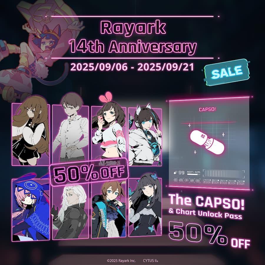 雷亞音樂遊戲Cytus2限時免費！iOS/Android雙平台開放下載 1