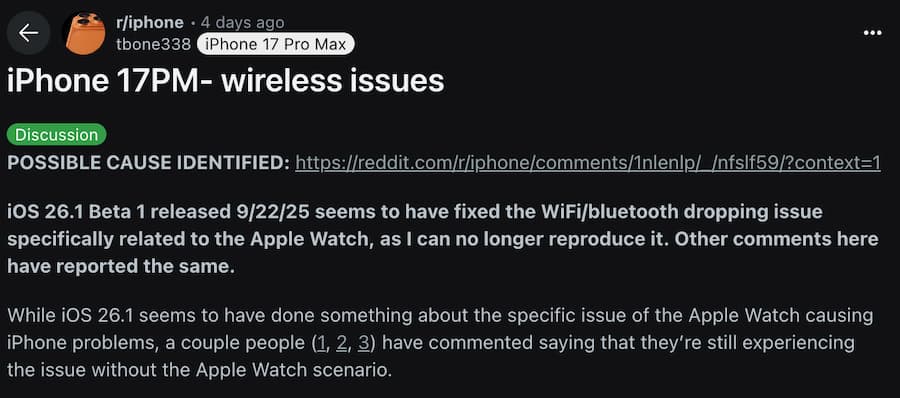 日誌顯示與Apple N1晶片引發錯誤有關