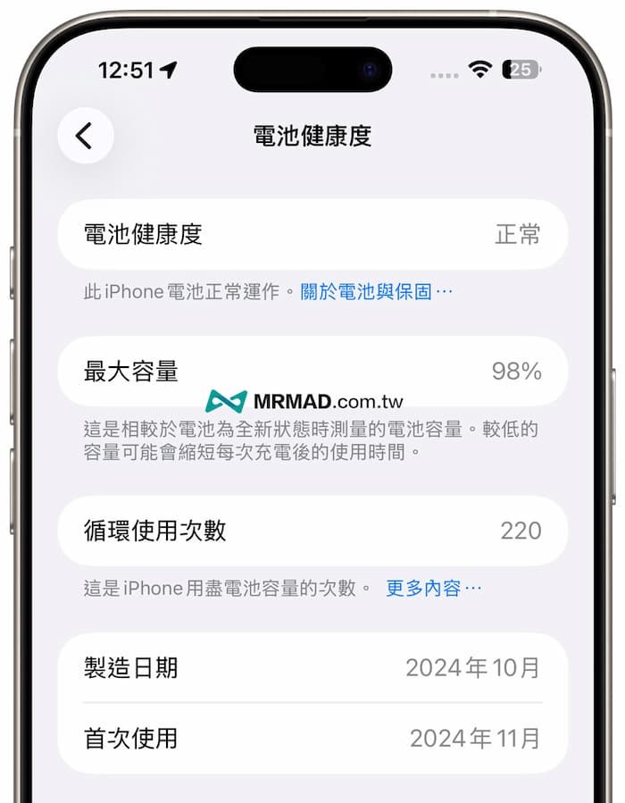 iPhone充電80停止有效嗎？實測電池健康度結果出爐 1