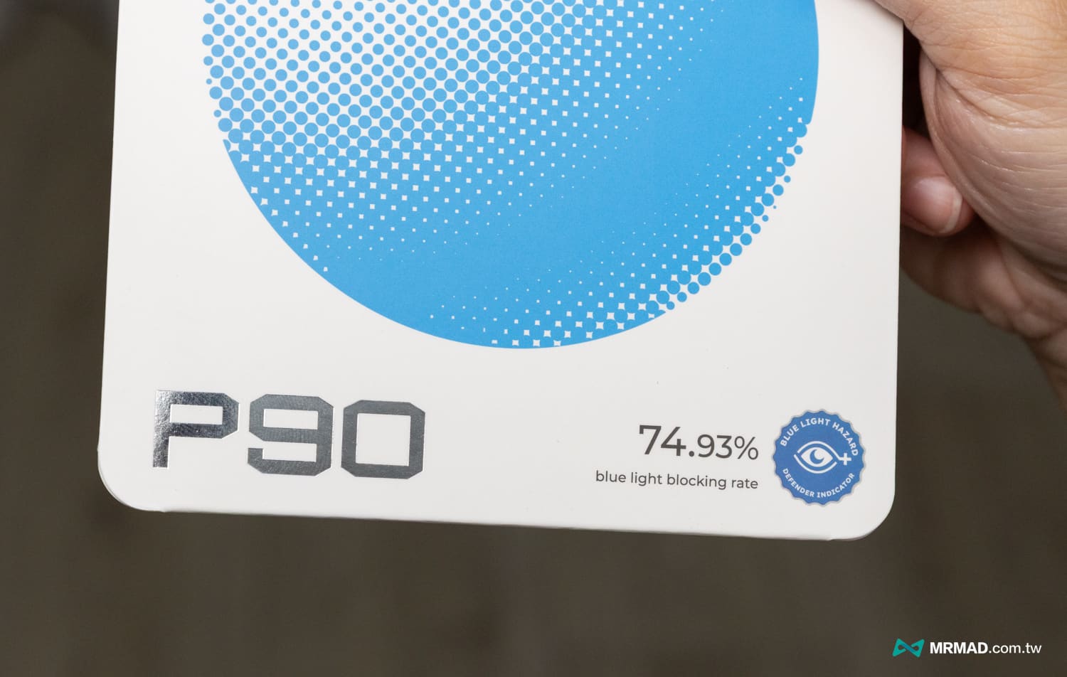 Simmpo P-90 防窺抗藍光舒視保護貼實測2