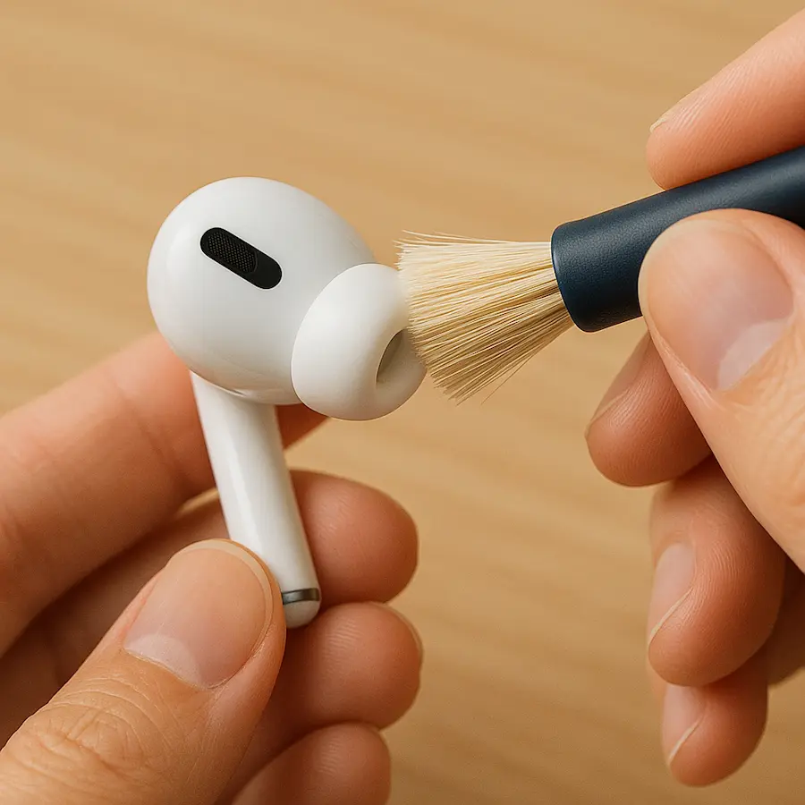 Apple官方推薦AirPods Pro耳機本體清潔流程 1