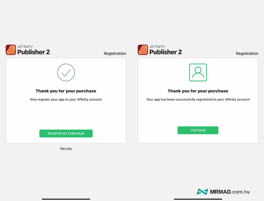 iPad Affinity Publisher 2限時免費終身版下載領取技巧 4