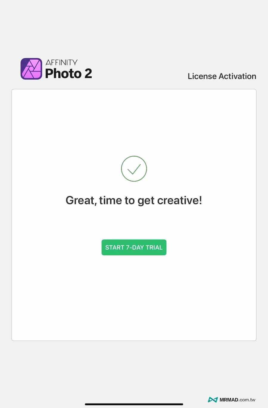 iPad Affinity Photo限時免費終身版下載領取技巧 8