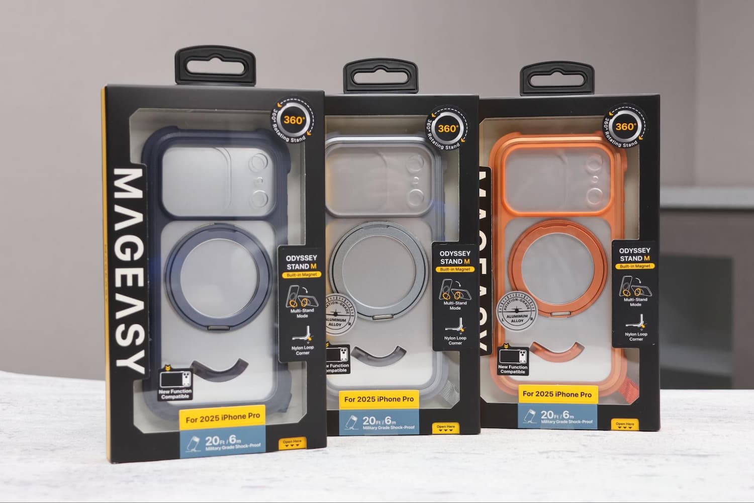 Odyssey Stand M 超軍規防摔磁吸支架手機殼