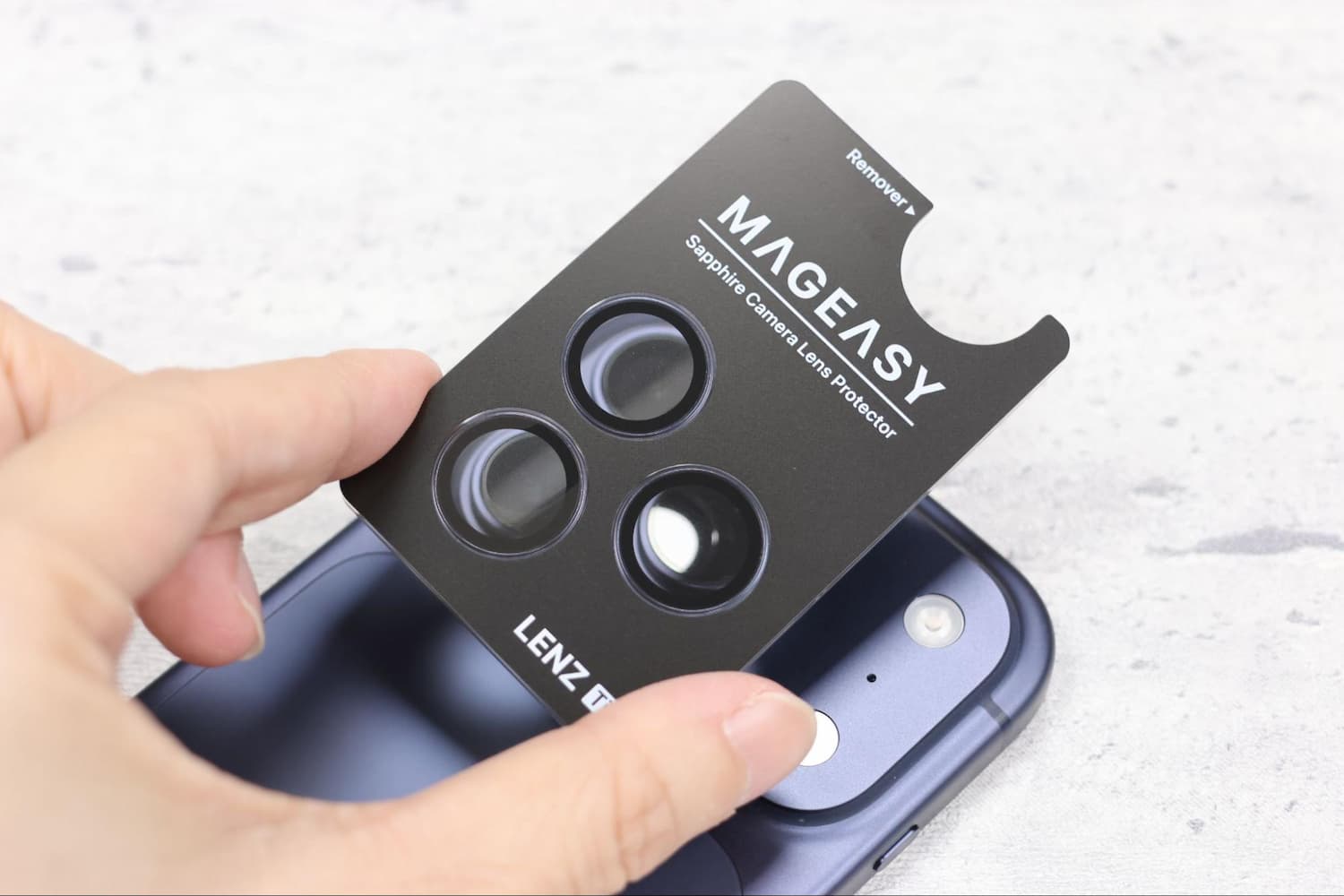 Lenz 藍寶石鏡頭保護貼5