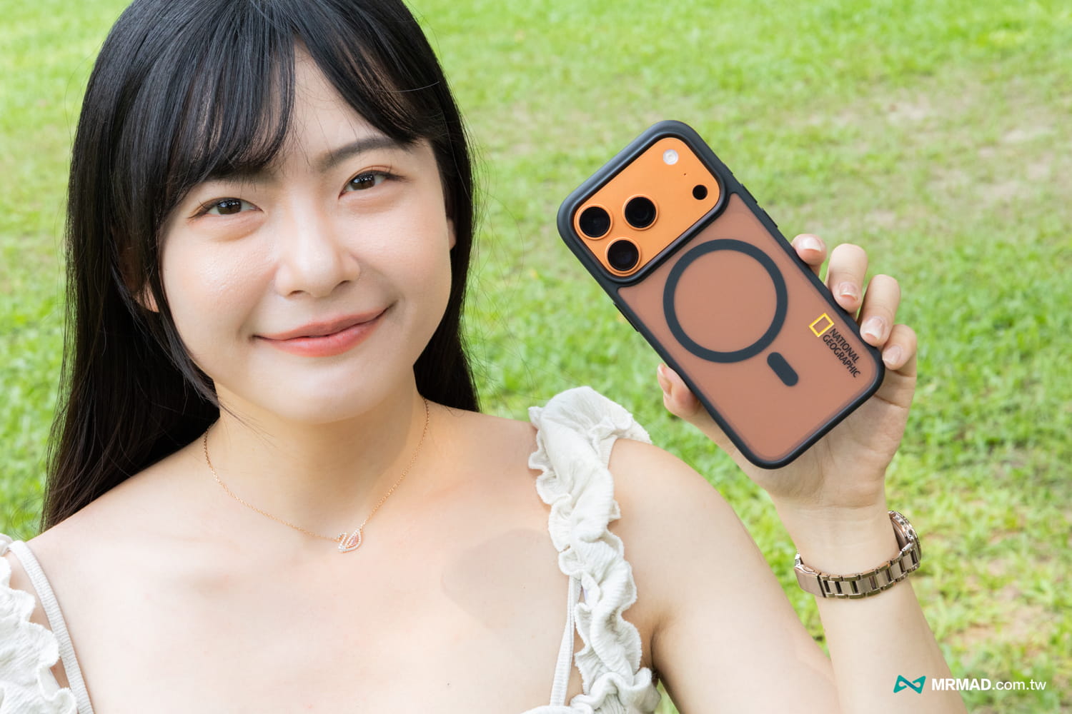 國家地理iPhone 17磁吸霧面保護殼MagSafe Matte Clear Case開箱