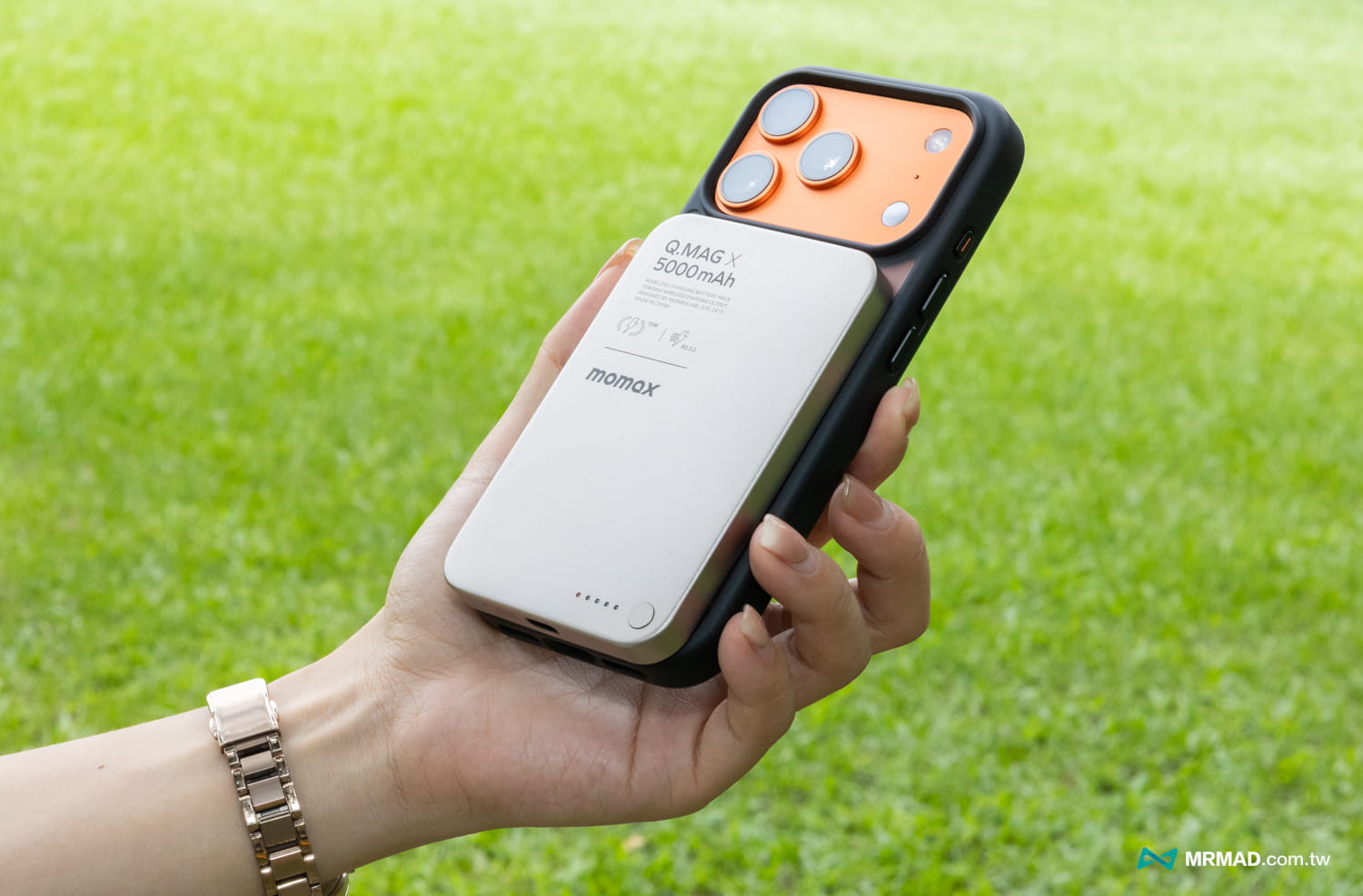 國家地理iPhone 17磁吸霧面保護殼MagSafe Matte Clear Case開箱5