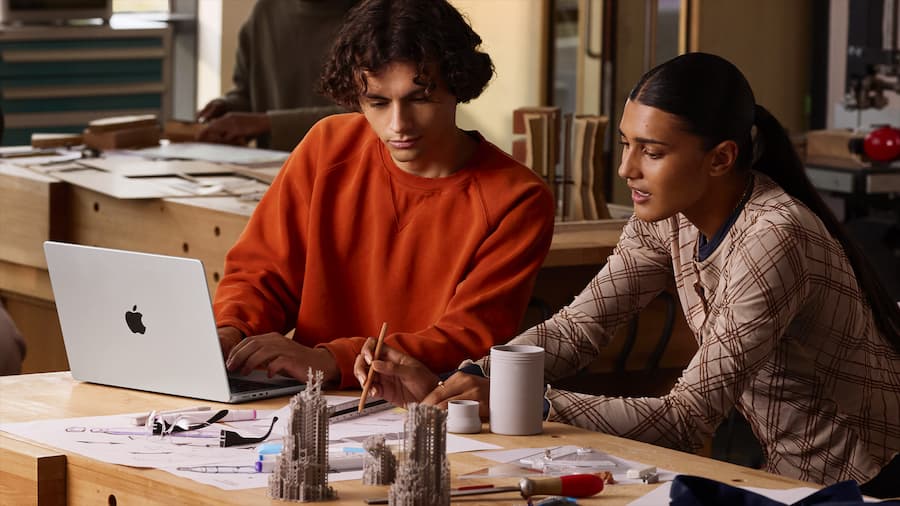 new 14 inch macbook pro m5 ai performance boost a4