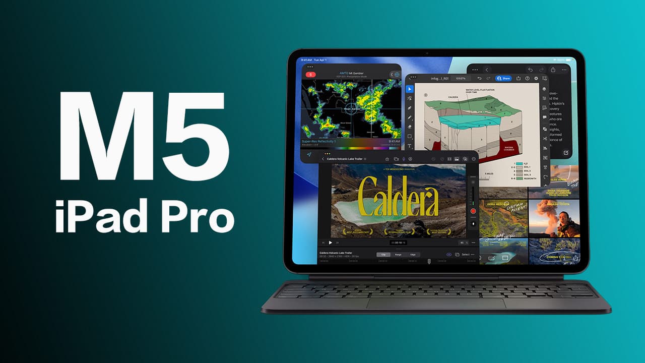 new apple m5 ipad pro c1x chip