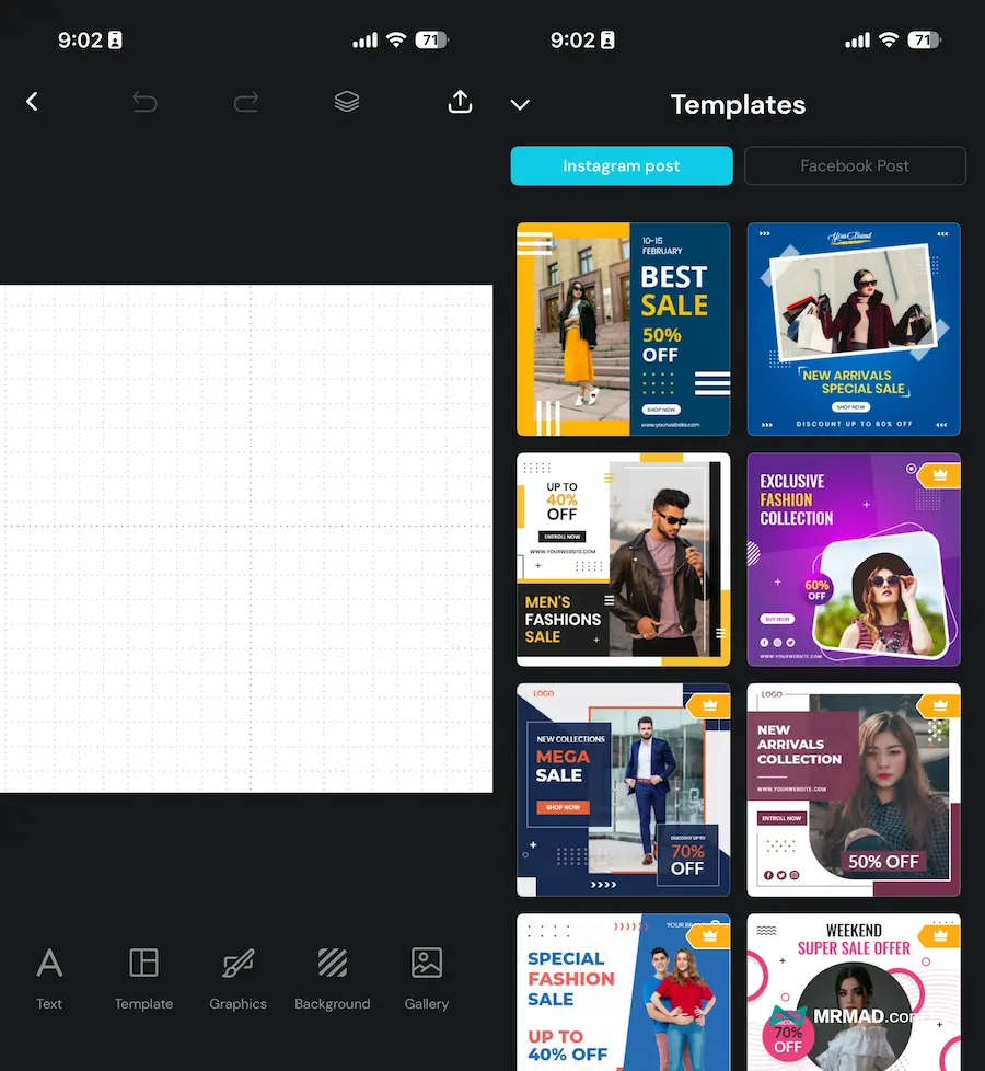 媲美Canva手機版AI海報設計軟體Poster design 12