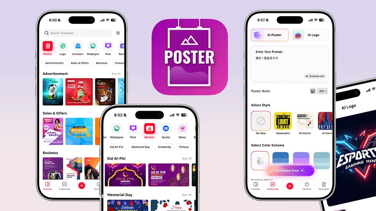 poster design lifetime