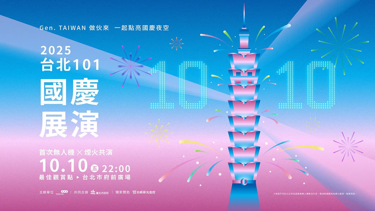 taipei 101 fireworks 2025