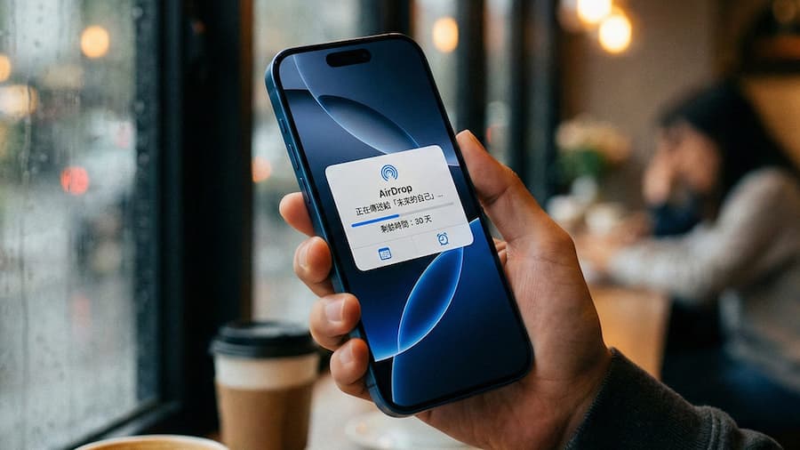 在iPhone使用共享代碼進行AirDrop傳檔方法