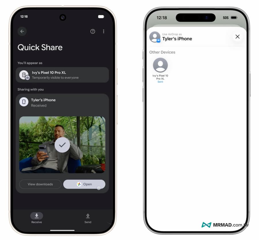 iPhone AirDrop快速分享給Android設備方法 3