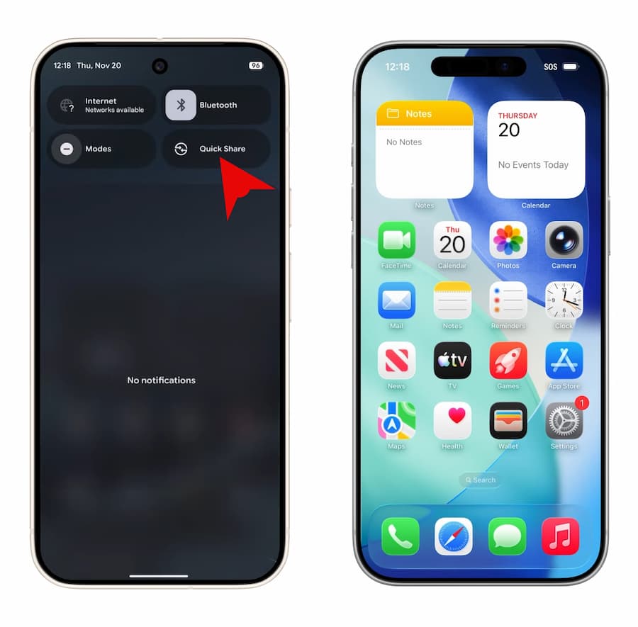Android快速分享iPhone怎麼用 1