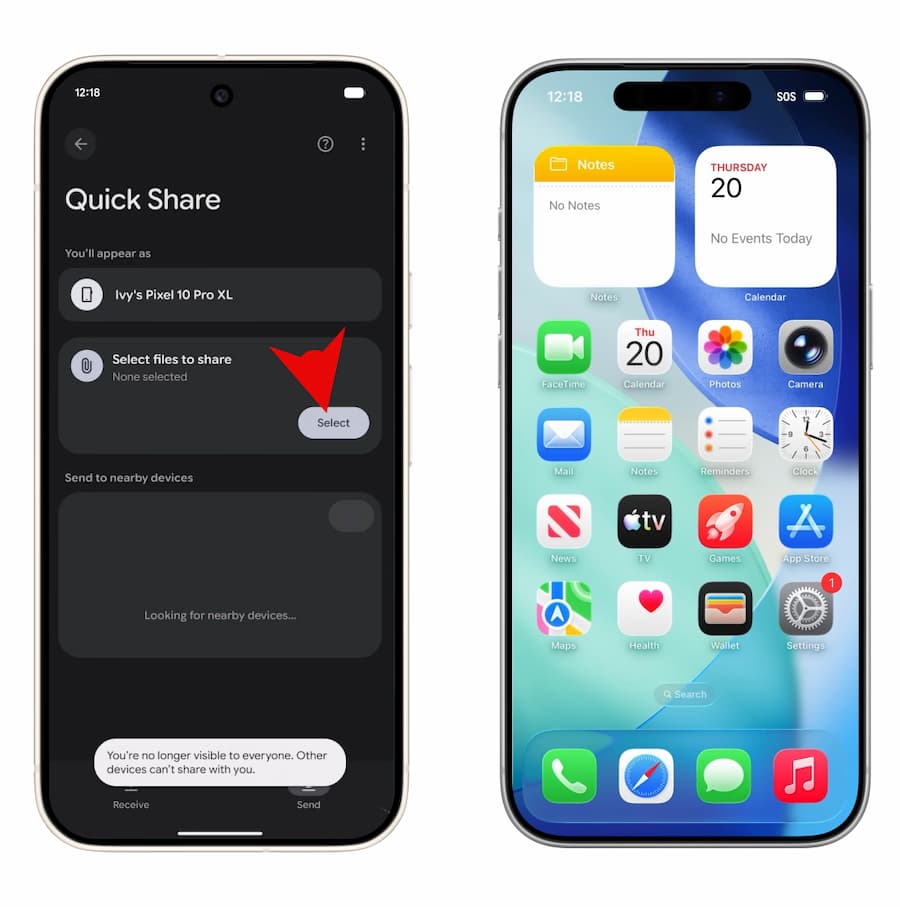 Android快速分享iPhone怎麼用 2