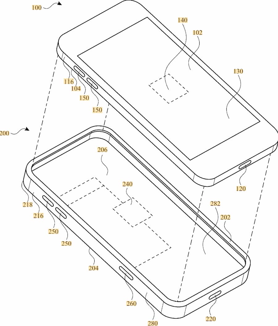 蘋果專利曝光iPhone可觸控保護殼設計 1