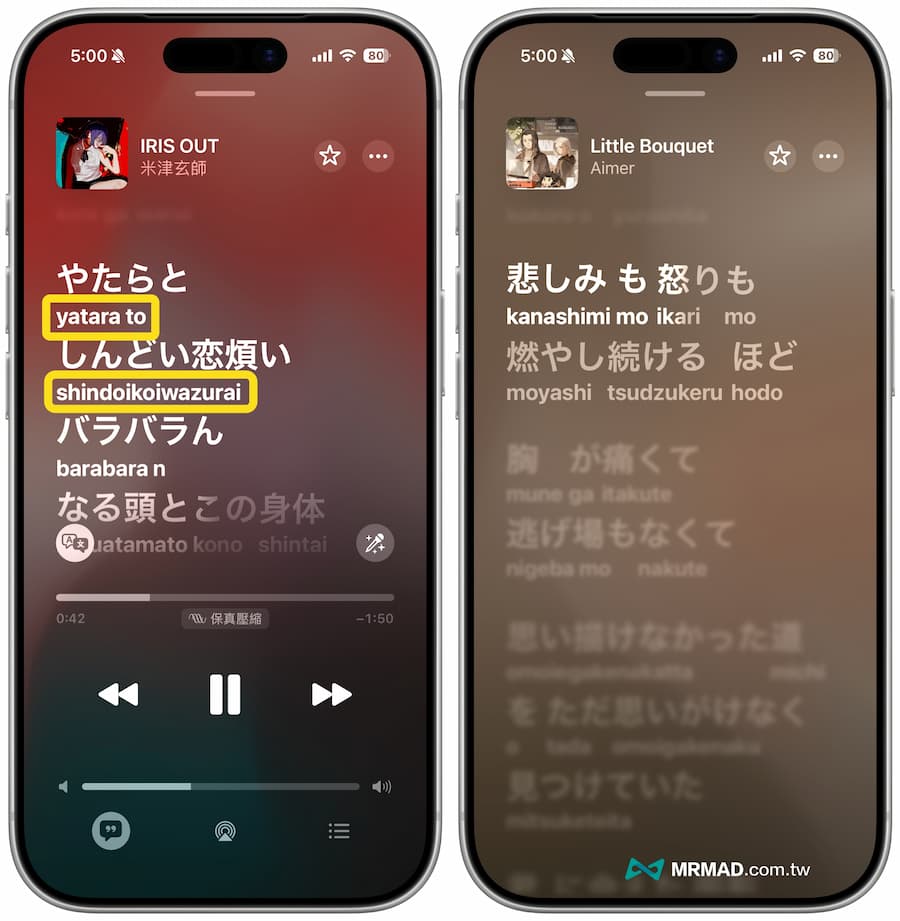 如何開啟Apple Music歌詞發音功能 2