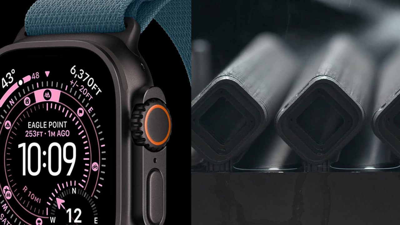 apple watch 3d printing titanium manufacturing tech
