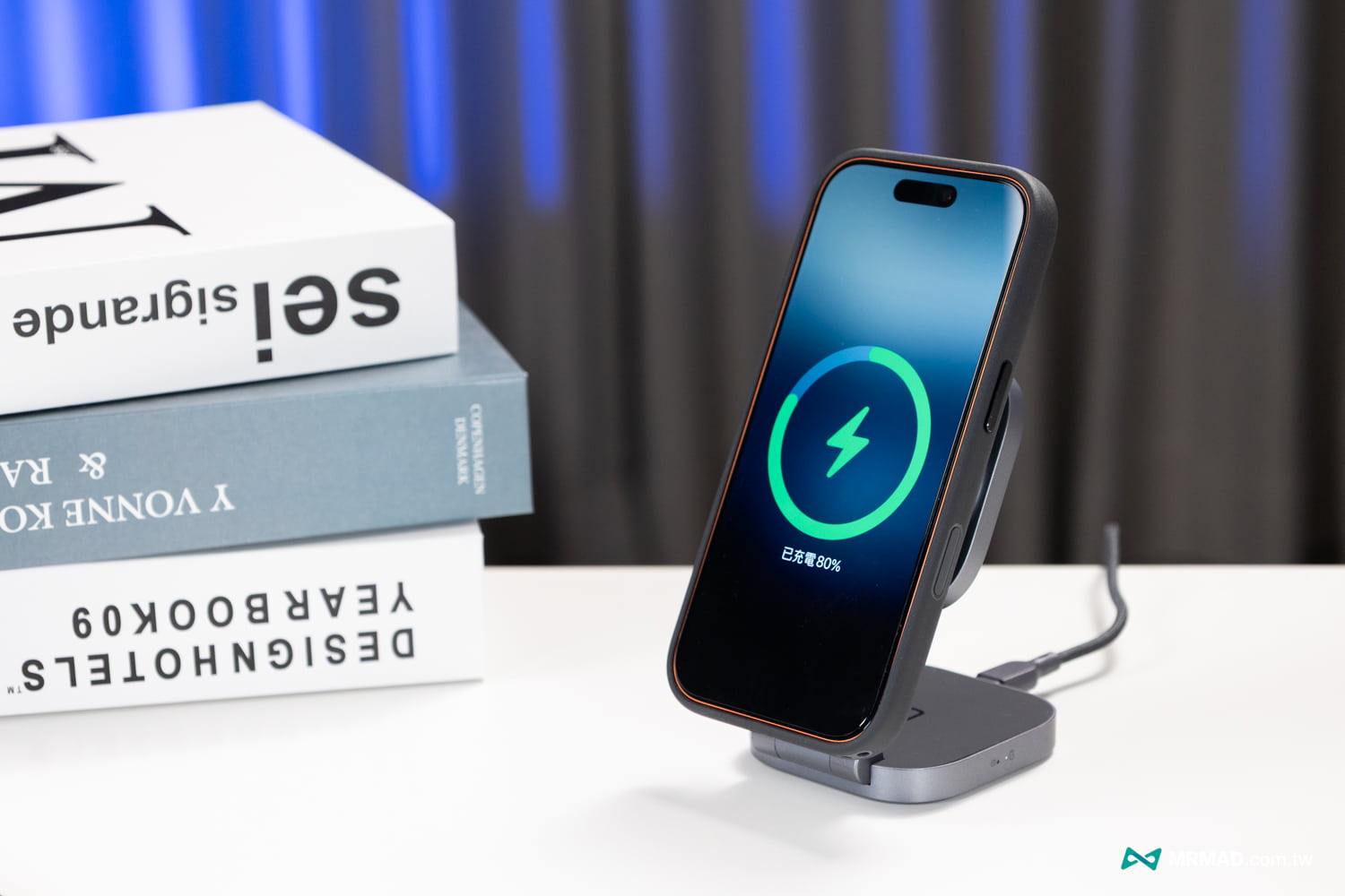 AUKEY MC211 MagFusion L 二合一 Qi2磁吸折疊式充電座7