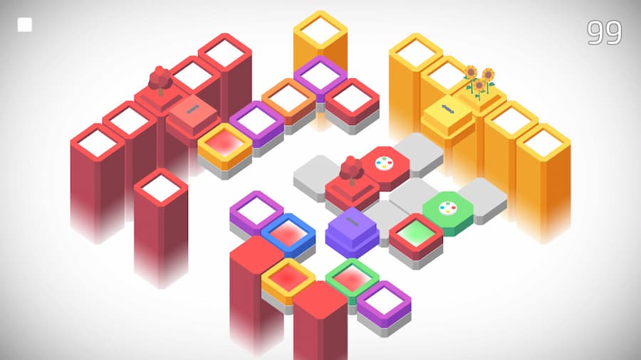 創新配色機制 100+ 關卡挑戰思維