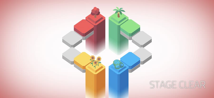 《Colorzzle》解謎遊戲APP雙平台獲獎佳作 極簡風格療癒人心