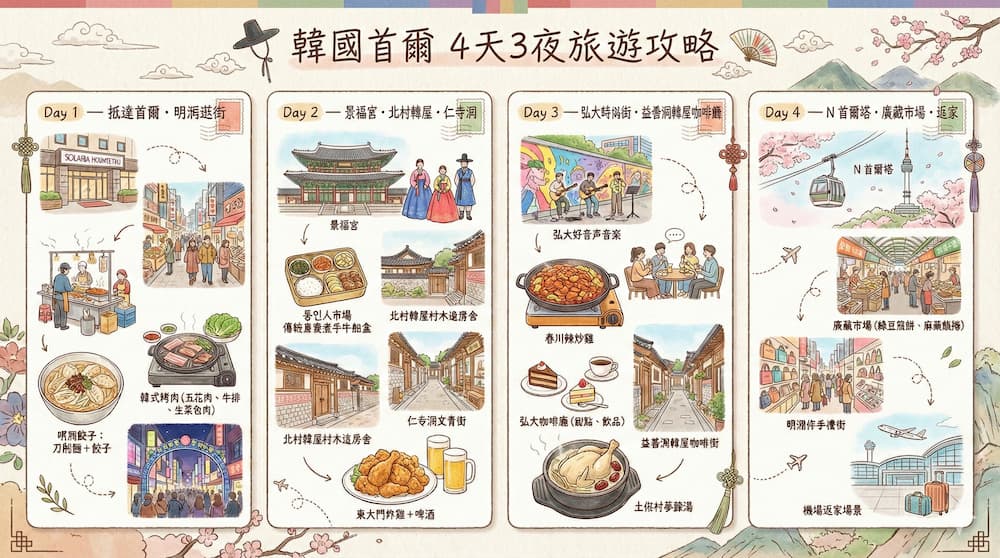 Nano Banana Pro教學：如何生成旅遊攻略圖 3