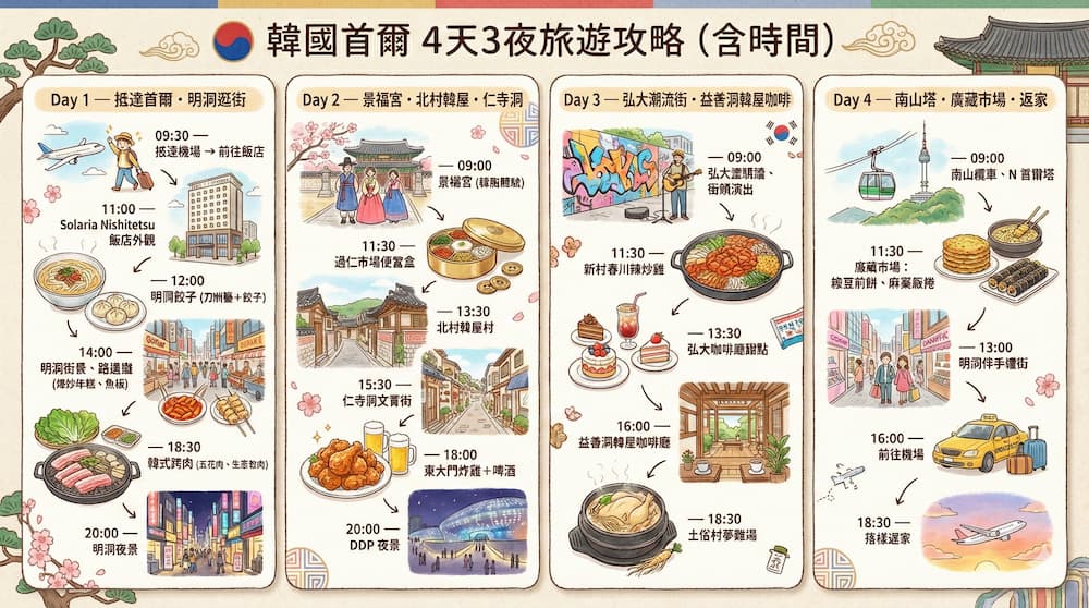 Nano Banana Pro教學：如何生成旅遊攻略圖 4