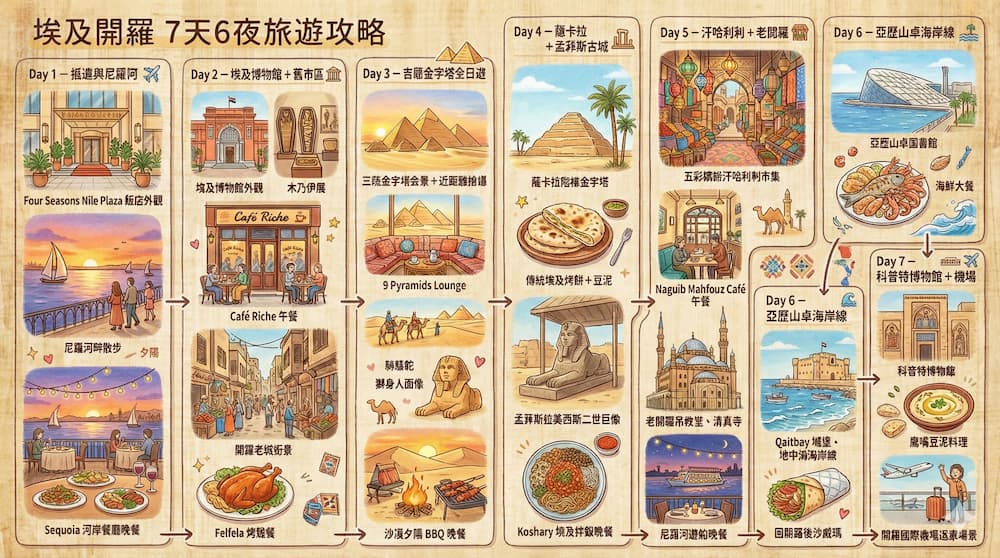 Gemini生成旅遊攻略圖片指令技巧 1