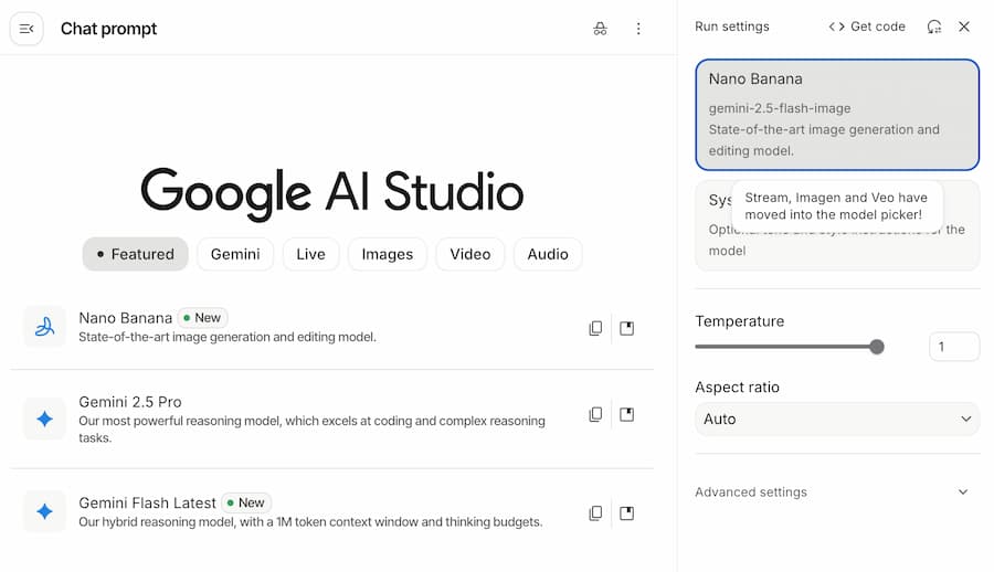在Gemini 網頁或App中啟用生成圖像 2