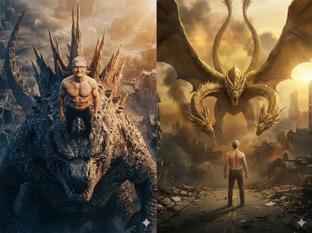 Gemini哥吉拉海報風格生成怎麼用 3