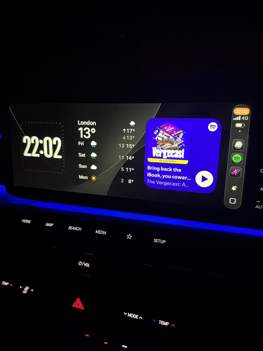CarPlay小工具堆疊數量提升,最高顯示三組 2