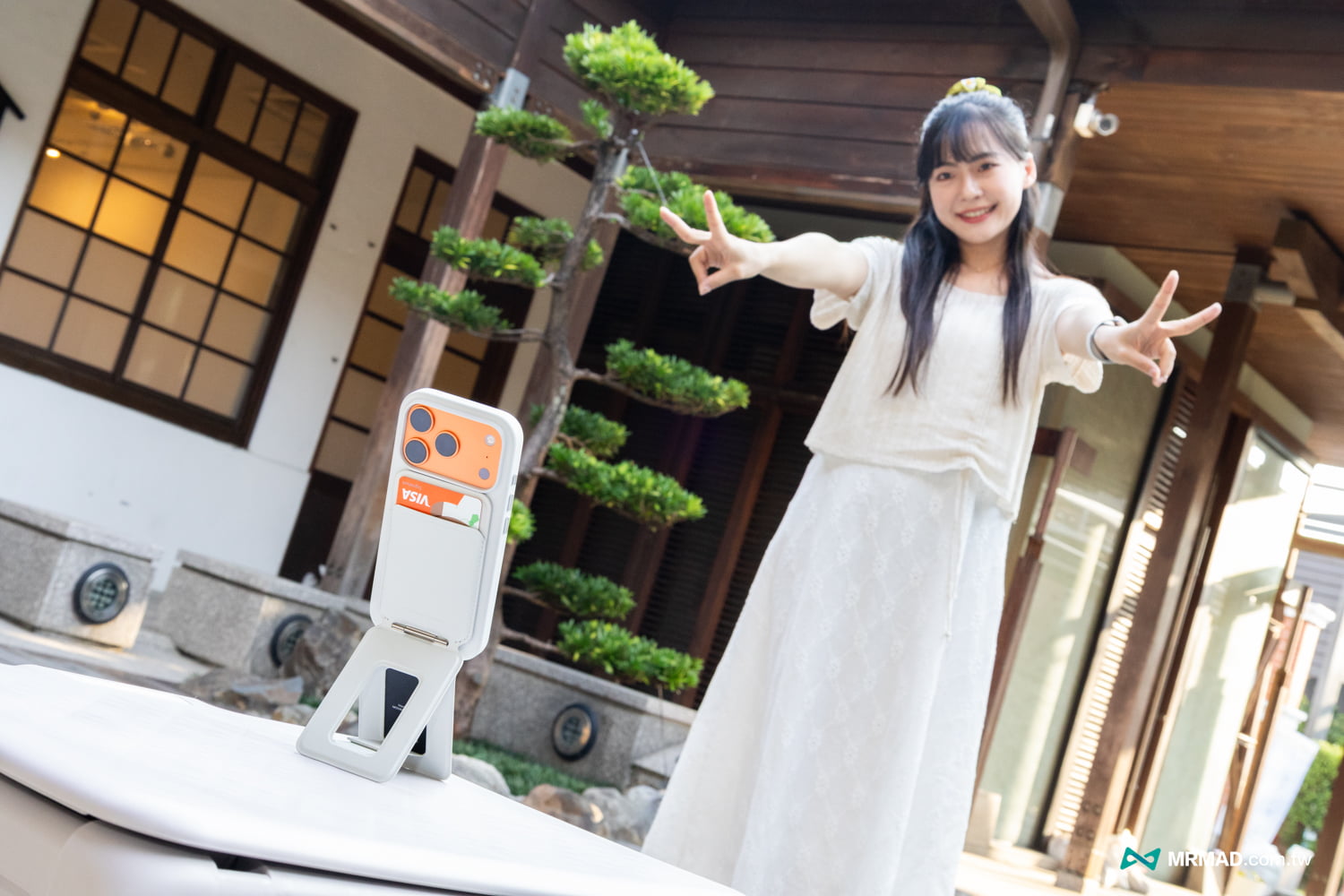 MOFT iPhone 瞬變三角支架 MOVAS 卡夾版5