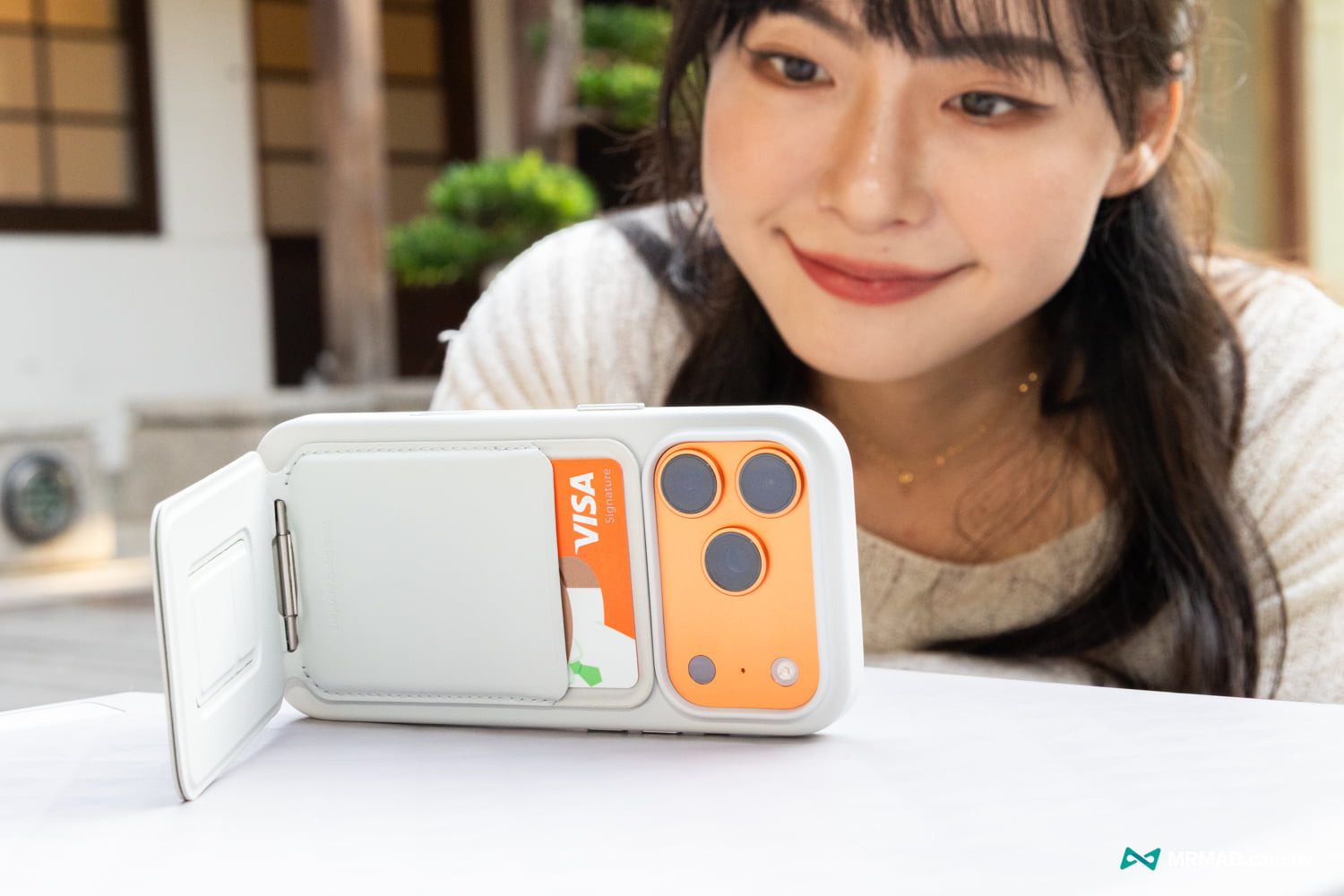 MOFT iPhone 瞬變三角支架 MOVAS 卡夾版8