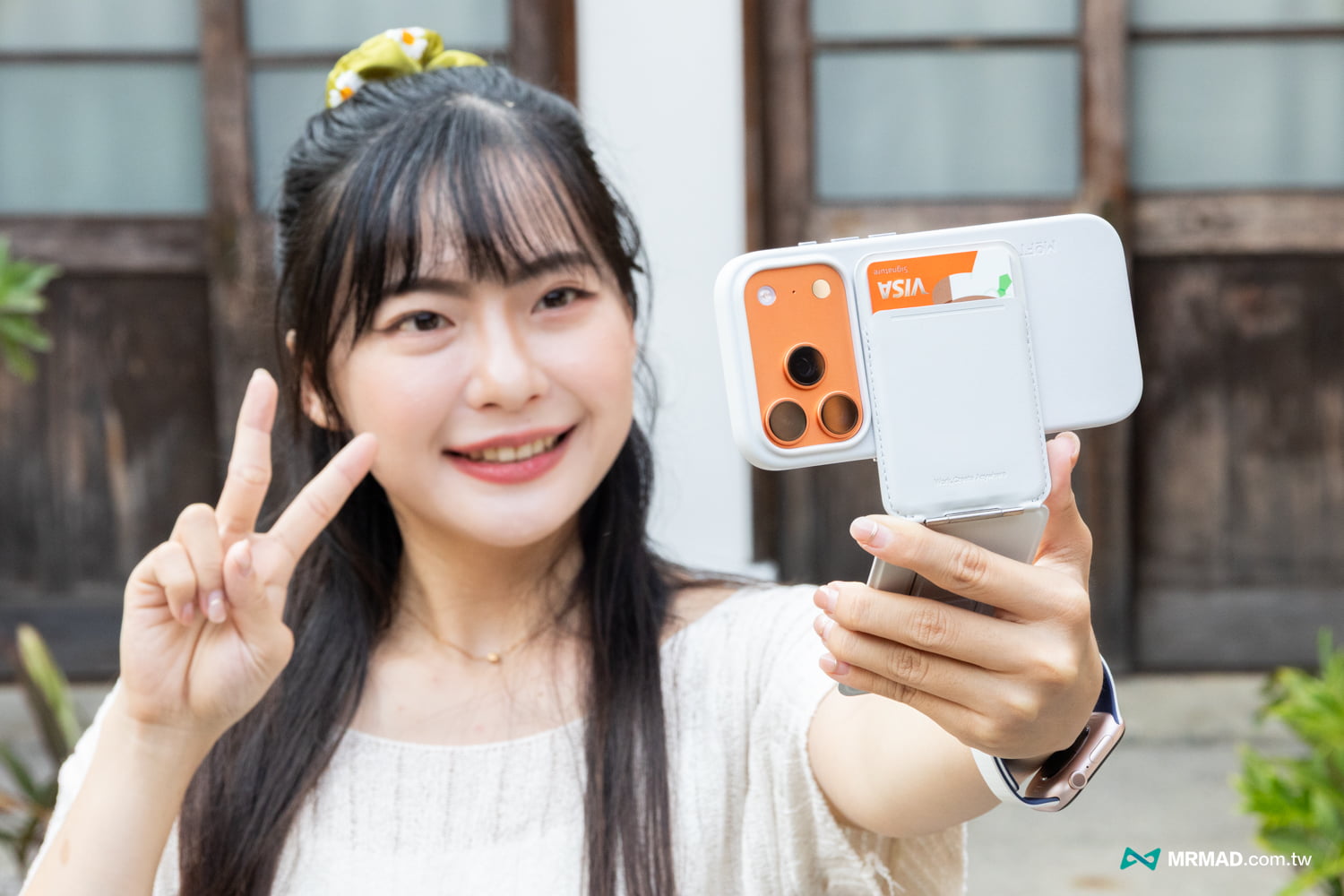 MOFT iPhone 瞬變三角支架 MOVAS 卡夾版9