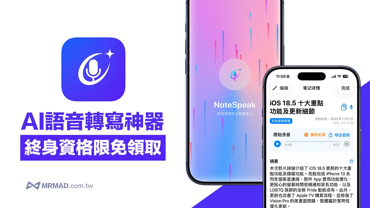 notespeak ai lifetime