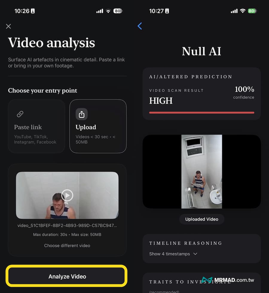 free deepfake detector app ai image spotter a14