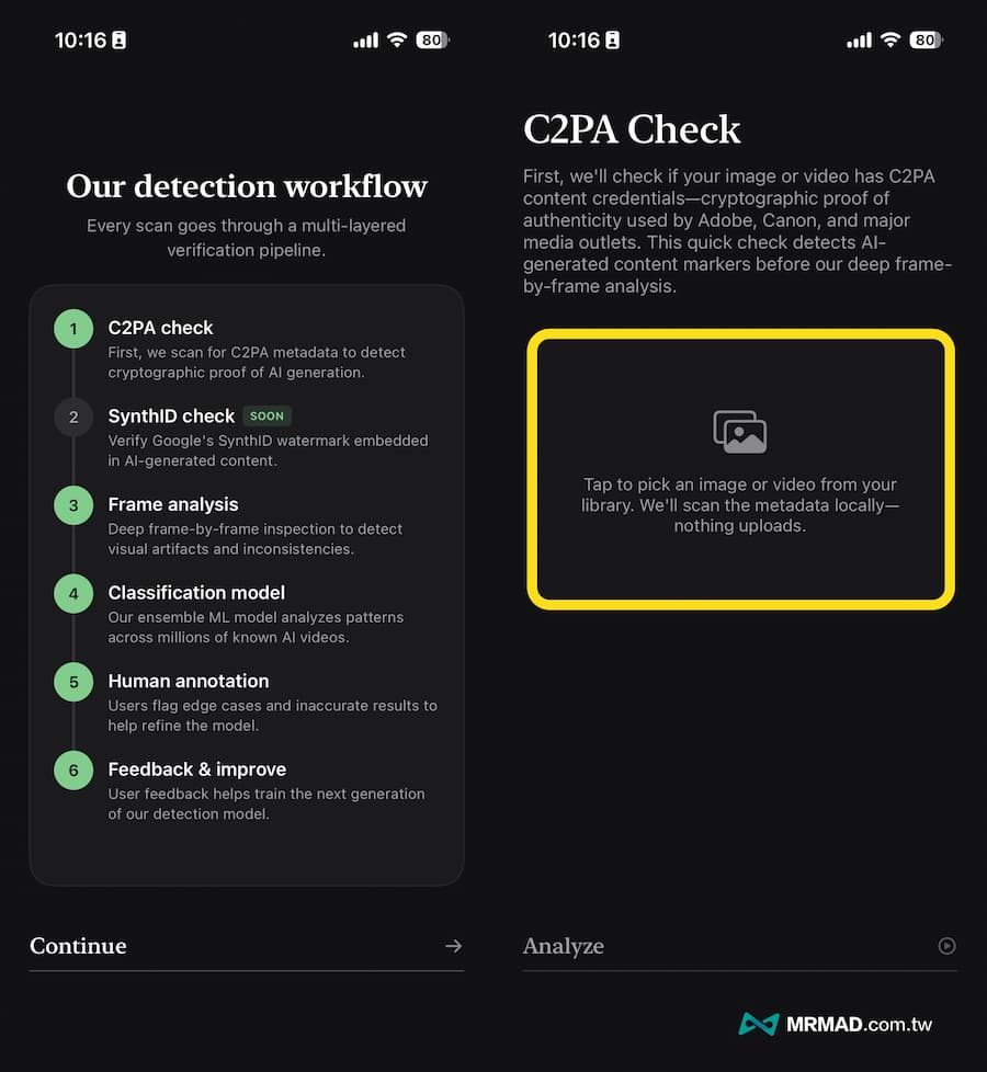 free deepfake detector app ai image spotter a4