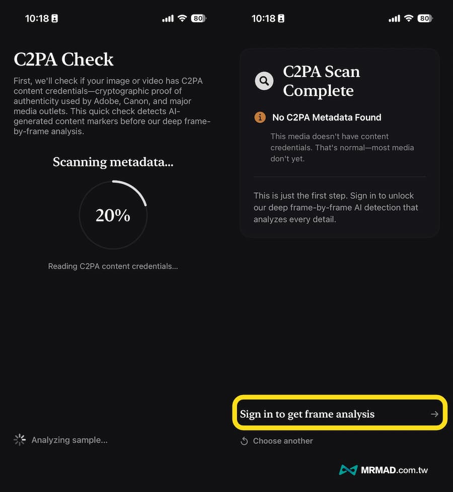 free deepfake detector app ai image spotter a5