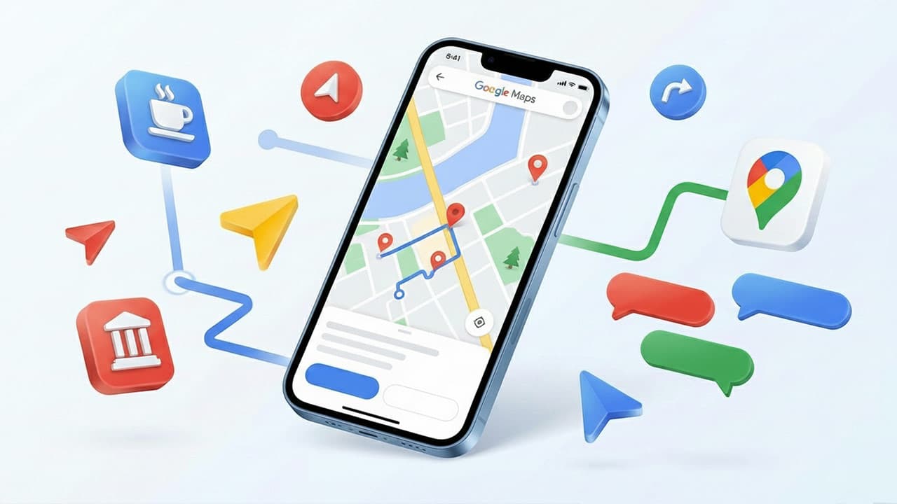Google地圖AI新功能怎麼用?10招對話式導航與找推薦景點技巧