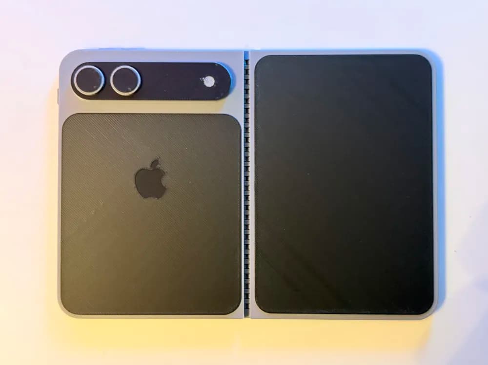 iphone fold mockup first look revealed a1