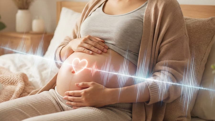 聽到了嗎？怎麼分辨寶寶胎心音與雜訊