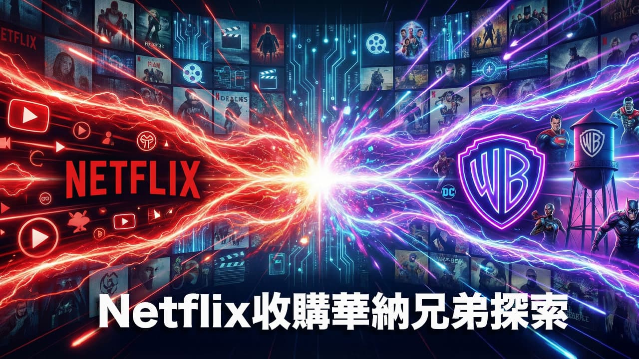 Netflix收購華納兄弟HBO Max有什麼目的？史上最大型影視帝國正式降臨