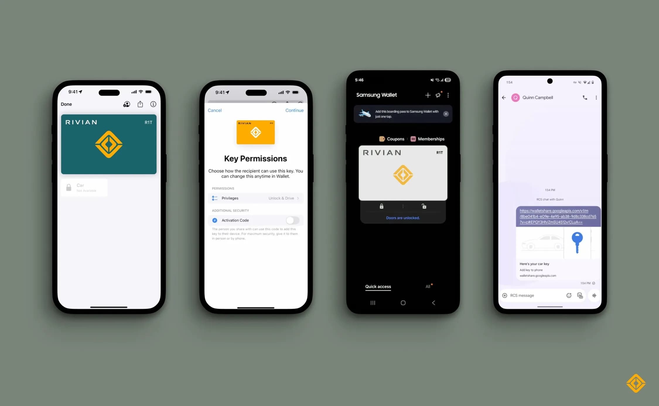 tesla code confirms apple carkey support a1