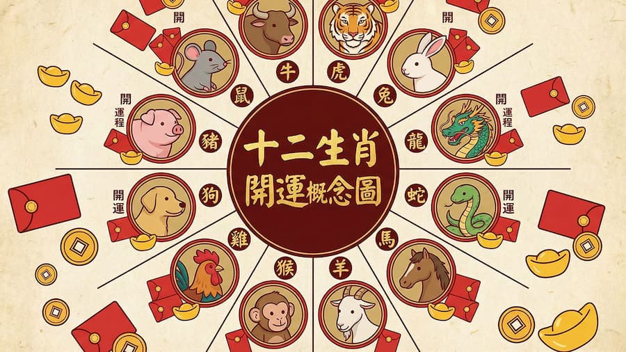 冬至財運12生肖開運發財小秘訣