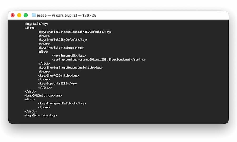 apple rcs encryption ios 263 a3